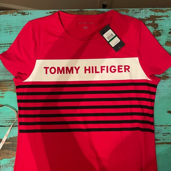 NWT TOMMY HILFIGER CLASSIC FLAG T-SHIRT DRESS - Picture 4 of 8